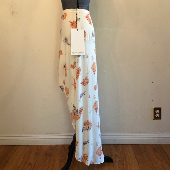 Floral high low skirt - Picture 3 of 6